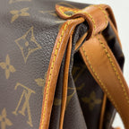 Louis Vuitton Saumur 30 Crossbody Shoulder Bag Monogram Brown — view 4