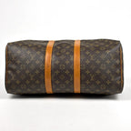 Louis Vuitton Keepall 45 Boston Bag Monogram Brown — view 2