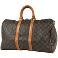 Louis Vuitton Keepall 45 Boston Bag Monogram Brown