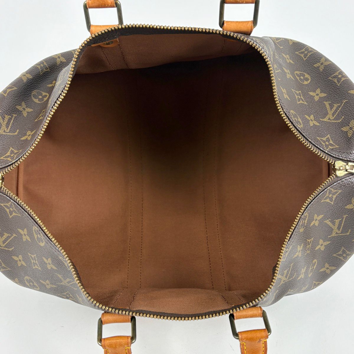 Louis Vuitton Keepall 45 Boston Bag Monogram Brown — view 7