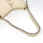 Louis Vuitton Carryall Zip NM PM Shoulder Bag Monogram Empreinte Cream — view 6