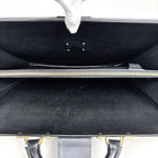 Louis Vuitton Serviette Fermoir Briefcase Doctor Bag Business Epi Noir — view 8