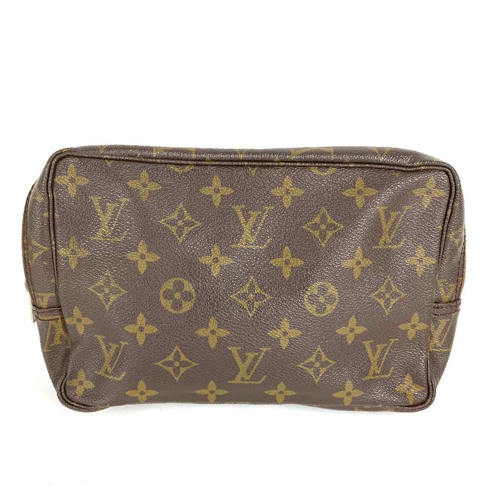 Louis Vuitton Makeup Pouch Trousse Toilette 23 Monogram Canvas Brown