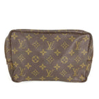 Louis Vuitton Makeup Pouch Trousse Toilette 23 Monogram Canvas Brown