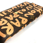 Louis Vuitton Wallet Pochette Porte-Monnaie Cles Monogram Graffiti Canvas Orange — view 6
