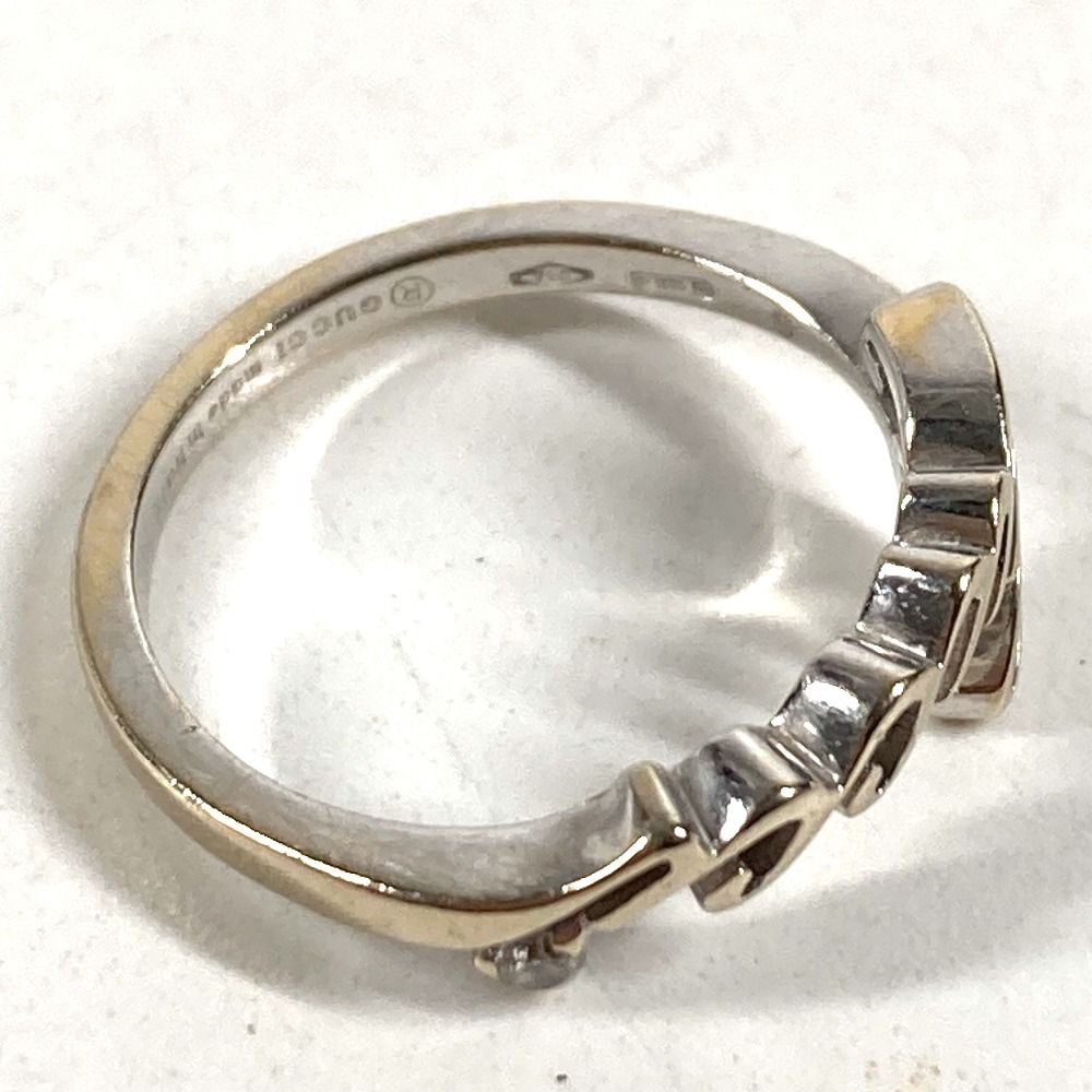 Gucci Ring Logo Diamond Silver — view 5