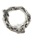 Louis Vuitton Bracelet Chain Monogram Metal Silver