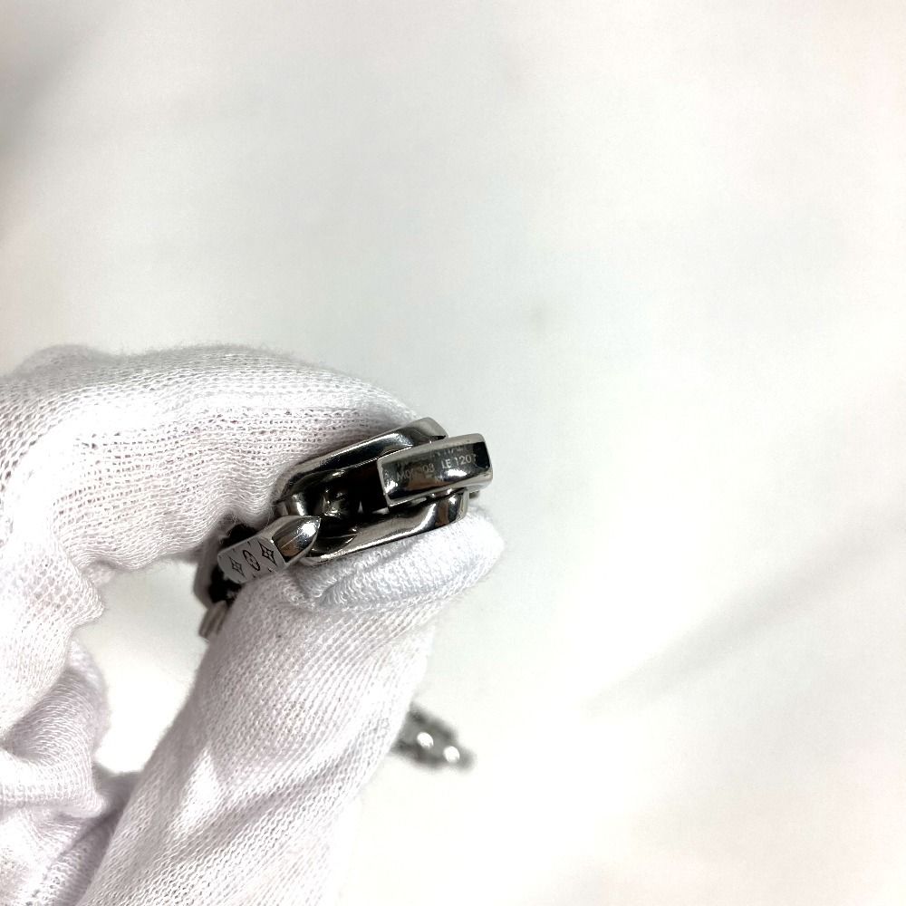 Louis Vuitton Bracelet Chain Monogram Metal Silver — view 6