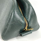 Louis Vuitton Pouch Trousse PM Taiga Leather Epi Sea Green — view 6