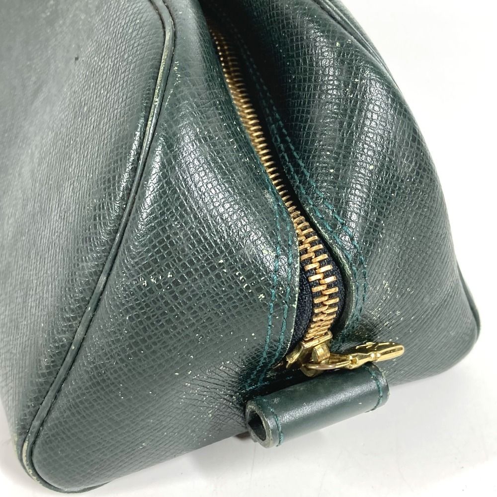 Louis Vuitton Pouch Trousse PM Taiga Leather Epi Sea Green — view 6