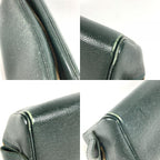 Louis Vuitton Pouch Trousse PM Taiga Leather Epi Sea Green — view 7