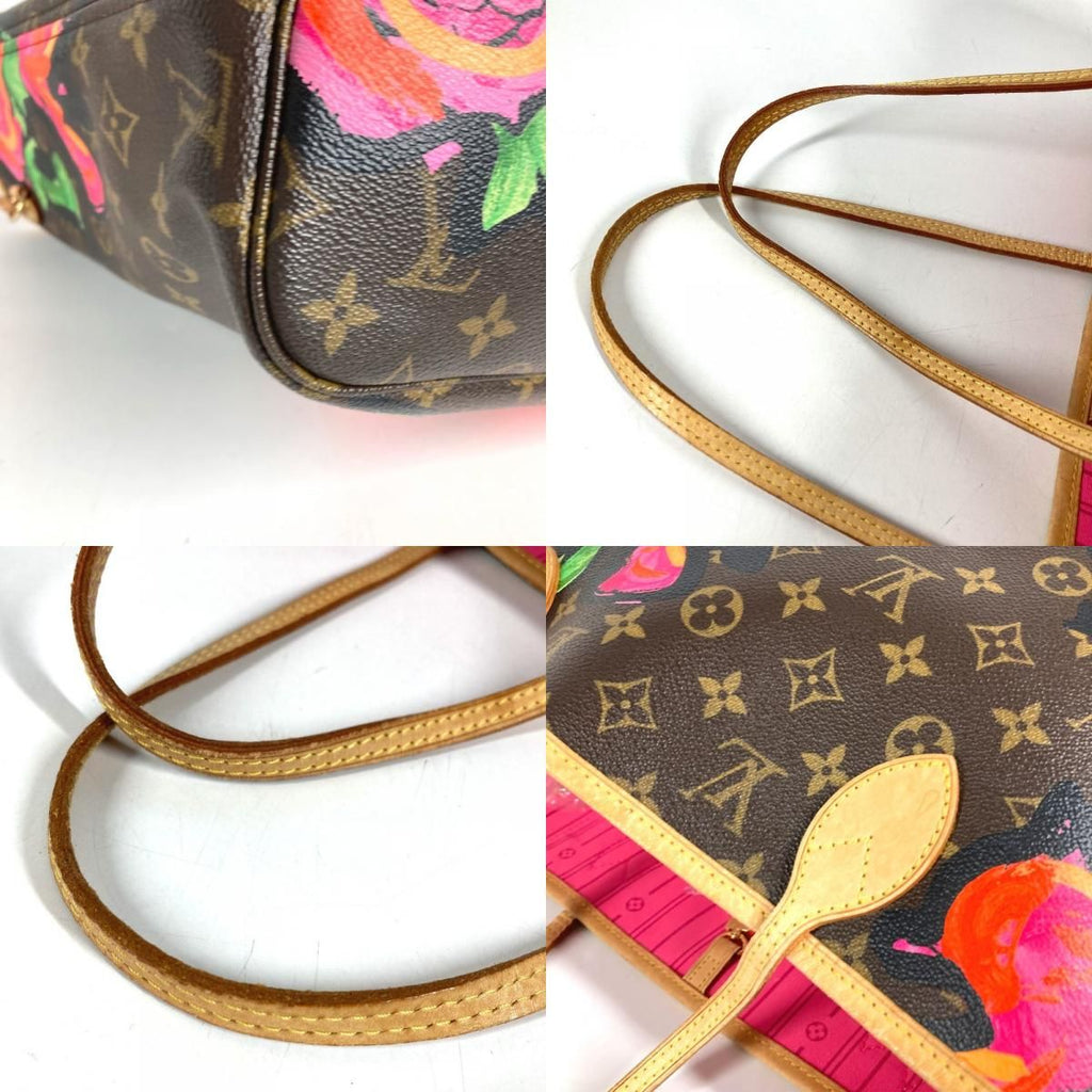 Louis Vuitton Tote Neverfull MM Monogram Canvas Brown — view 8