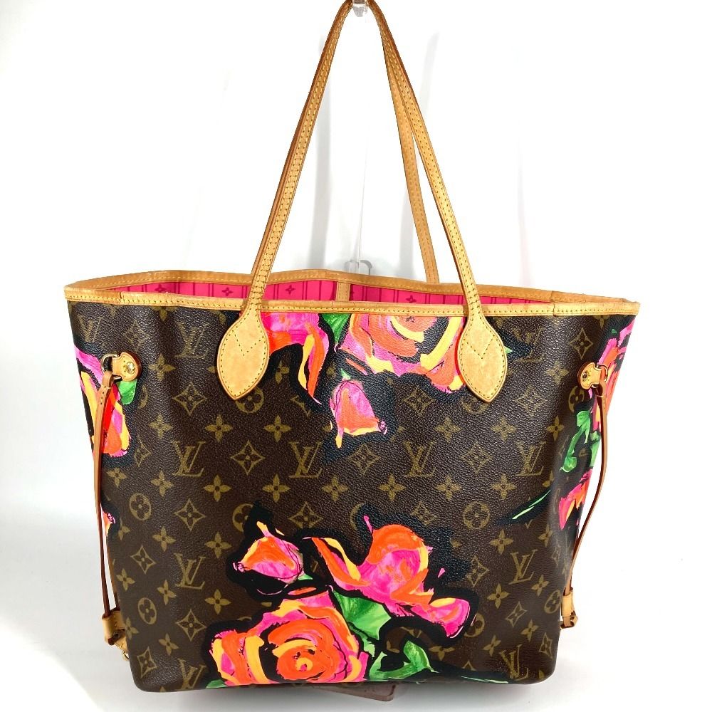 Louis Vuitton Tote Neverfull MM Monogram Canvas Brown — view 2