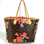 Louis Vuitton Tote Neverfull MM Monogram Canvas Brown — view 2