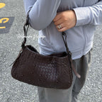 Bottega Veneta Shoulder Bag Leather Brown Vintage — view 2