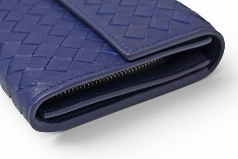 Bottega Veneta Wallet Continental Dark Purple — view 4