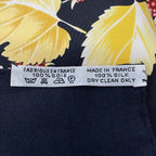 Hermes Scarf Carre 90 Black Gold Red I'arbre de Soie — view 3
