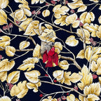 Hermes Scarf Carre 90 Black Gold Red I'arbre de Soie — view 4