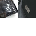 Chanel Handbag CC Logo Vanity Bag Patent Leather Black — view 9