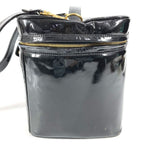 Chanel Handbag CC Logo Vanity Bag Patent Leather Black — view 3