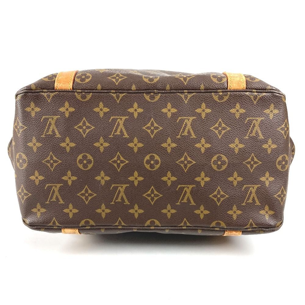 Louis Vuitton Shoulder Bag Sac Shopping Monogram Canvas Brown — view 5