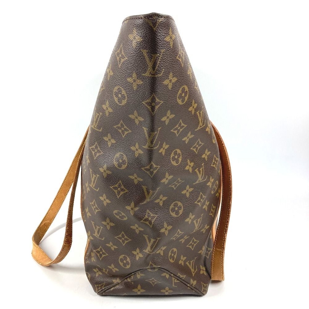 Louis Vuitton Shoulder Bag Sac Shopping Monogram Canvas Brown — view 3
