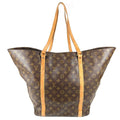 Louis Vuitton Shoulder Bag Sac Shopping Monogram Canvas Brown