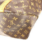 Louis Vuitton Shoulder Bag Sac Shopping Monogram Canvas Brown — view 6