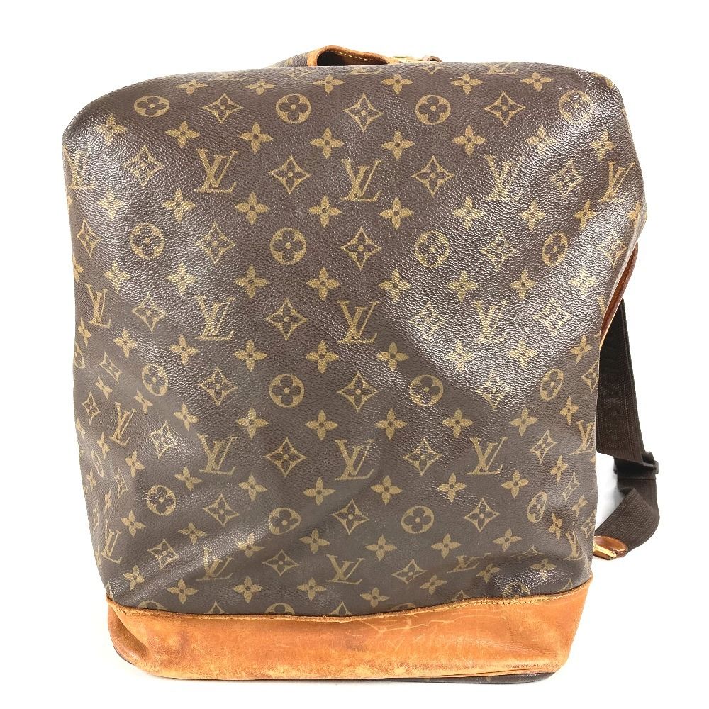 Louis Vuitton Shoulder Bag Sac Marine Bandouliere Monogram Canvas Brown — view 3