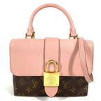 Louis Vuitton Handbag Locky BB Monogram Canvas Rose Poudre Pink