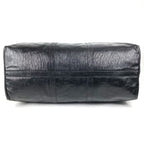 Fendi Boston Bag FF Logo Leather Black — view 5
