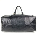 Fendi Boston Bag FF Logo Leather Black