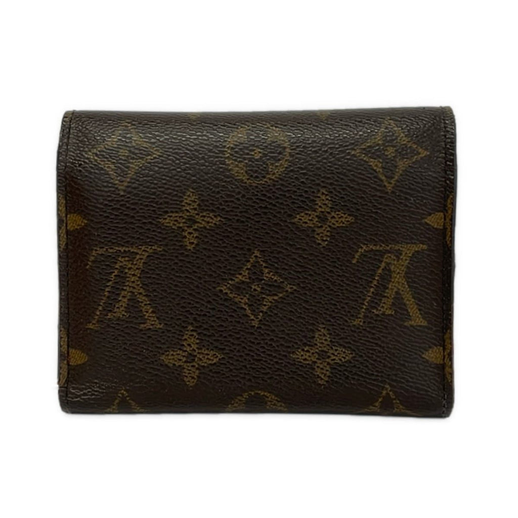 Louis Vuitton Trifold Wallet Monogram Portefeuille Victorine Fuchsia Initial — view 2