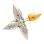 Louis Vuitton Earrings Book le Doreil Gold Silver — view 2