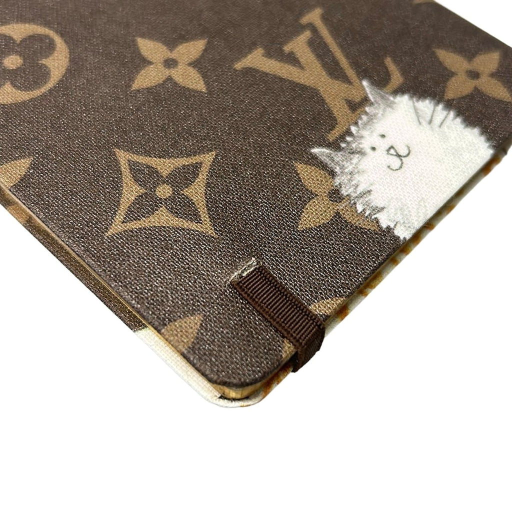 Louis Vuitton Notebook PM Jane Brown Gray Coddington — view 6