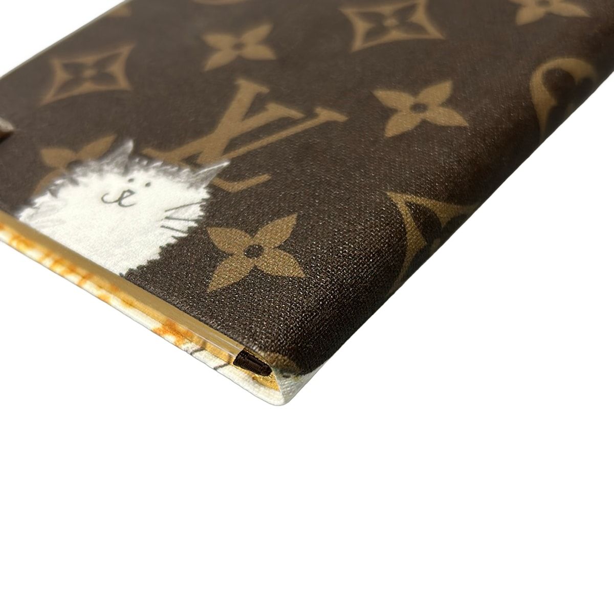 Louis Vuitton Notebook PM Jane Brown Gray Coddington — view 5