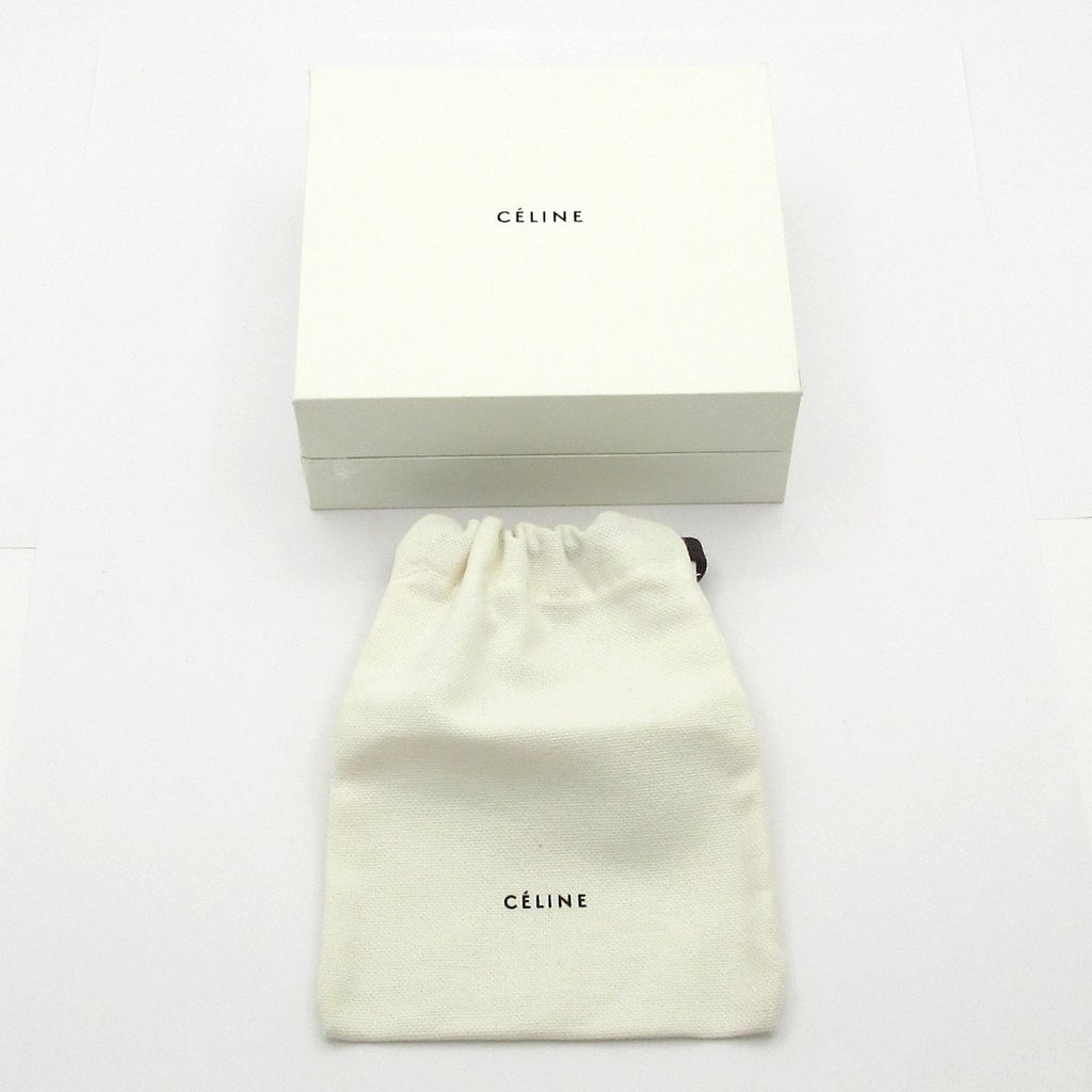 Celine Bangle Knot Extra Thin Bracelet Gold Finish — view 6