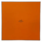 Hermes Scarf Carre 55 Red Blue Multi Disco Coaching Silk — view 4