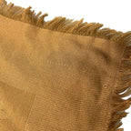 Louis Vuitton Shawl Monogram Camel Wool Silk Scarf — view 5