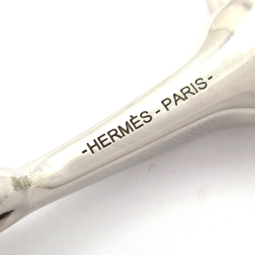 Hermes Scarf Ring Mold Silver — view 3