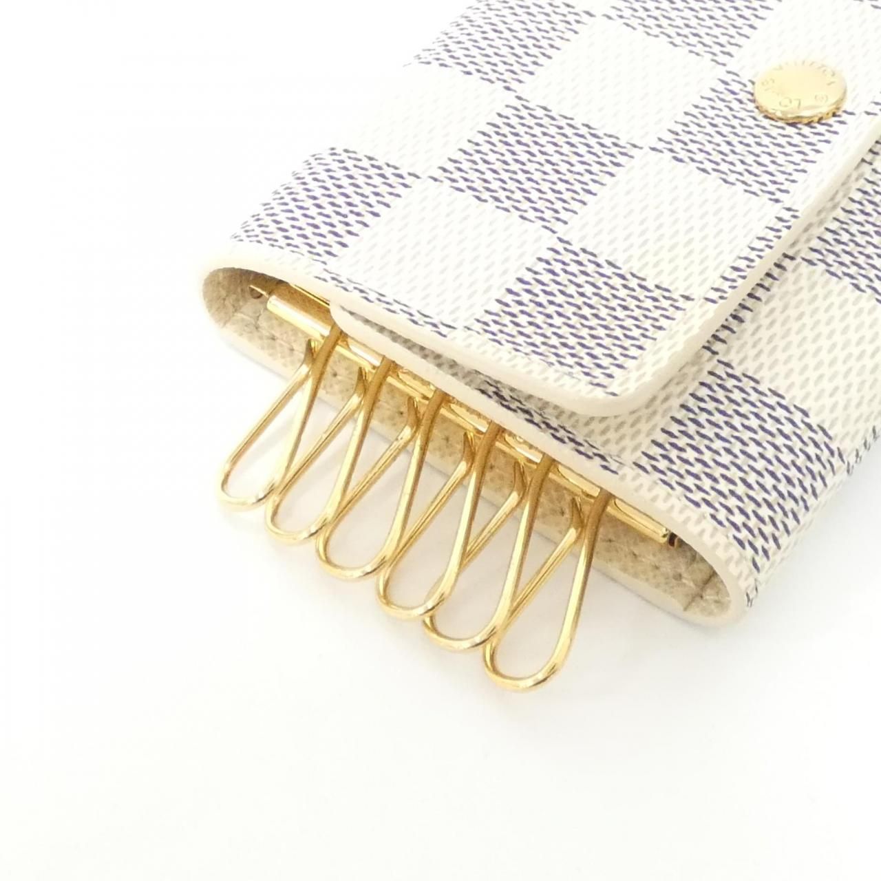 Louis Vuitton Damier Azur Multicles Key Case Key Holder — view 2