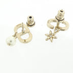 Dior Petit CD Daisy Earrings — view 3