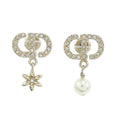 Dior Petit CD Daisy Earrings