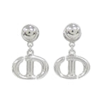 Dior CD Navy Earrings