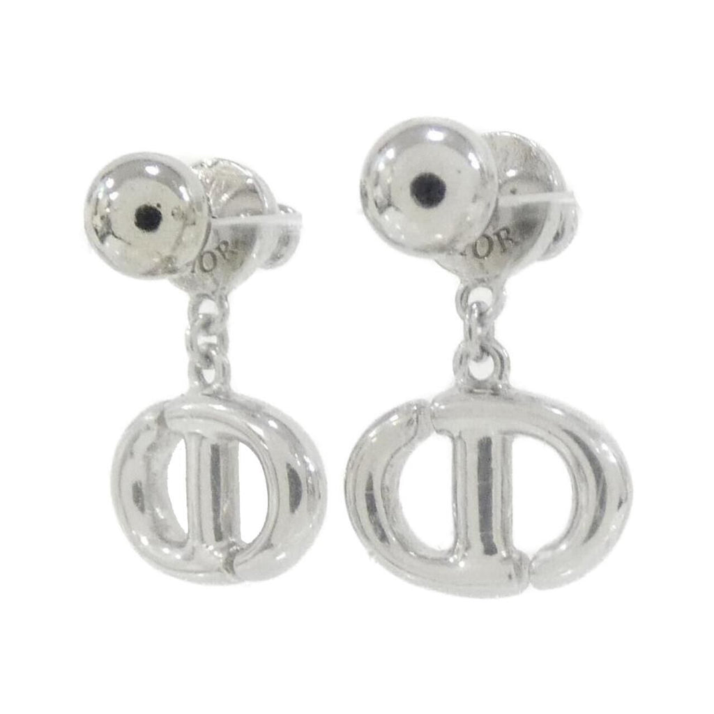 Dior CD Navy Earrings — view 2