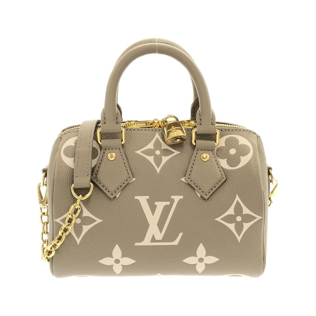 Louis Vuitton Bicolor Monogram Empreinte Speedy Bandouliere 20 cm Boston