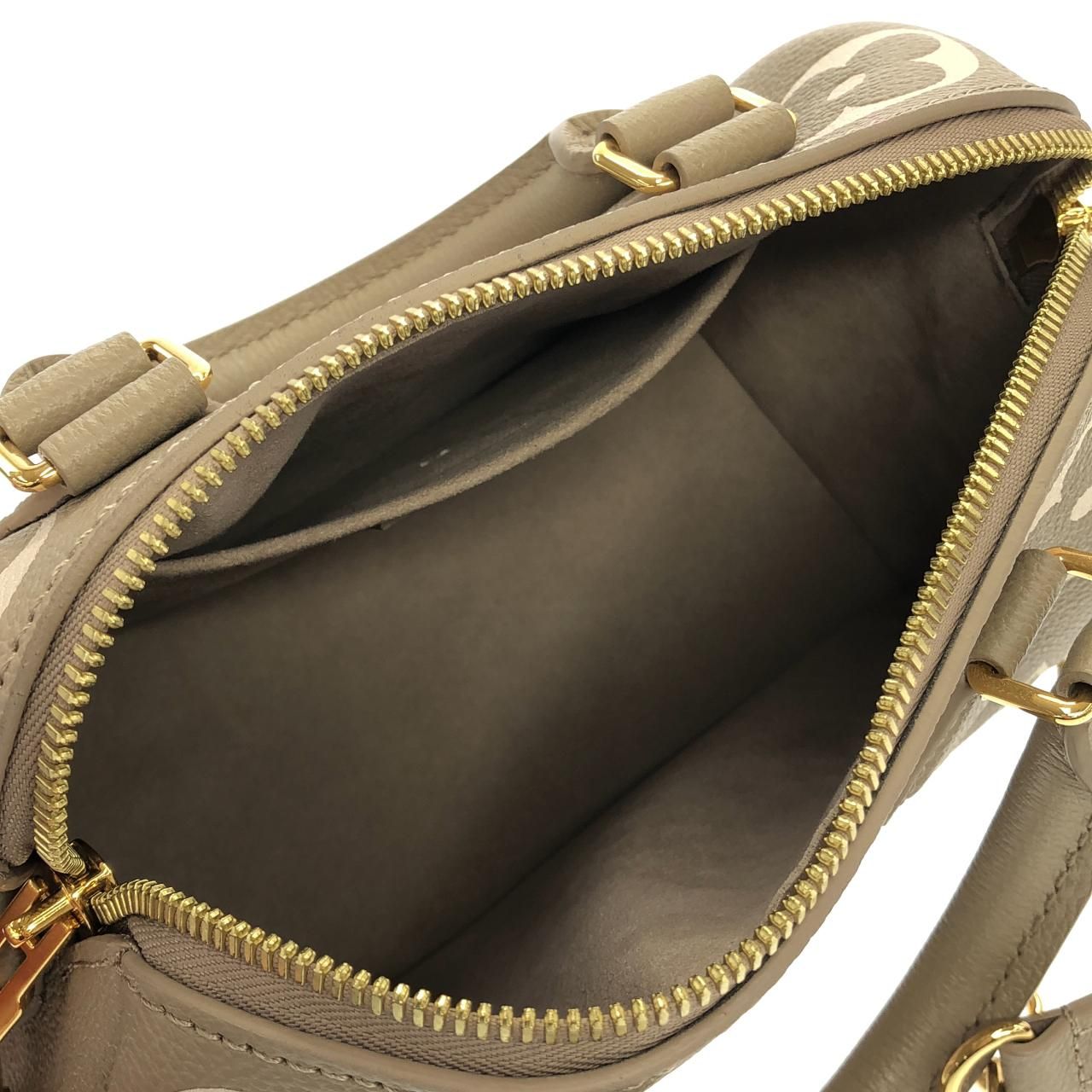 Louis Vuitton Bicolor Monogram Empreinte Speedy Bandouliere 20 cm Boston — view 6