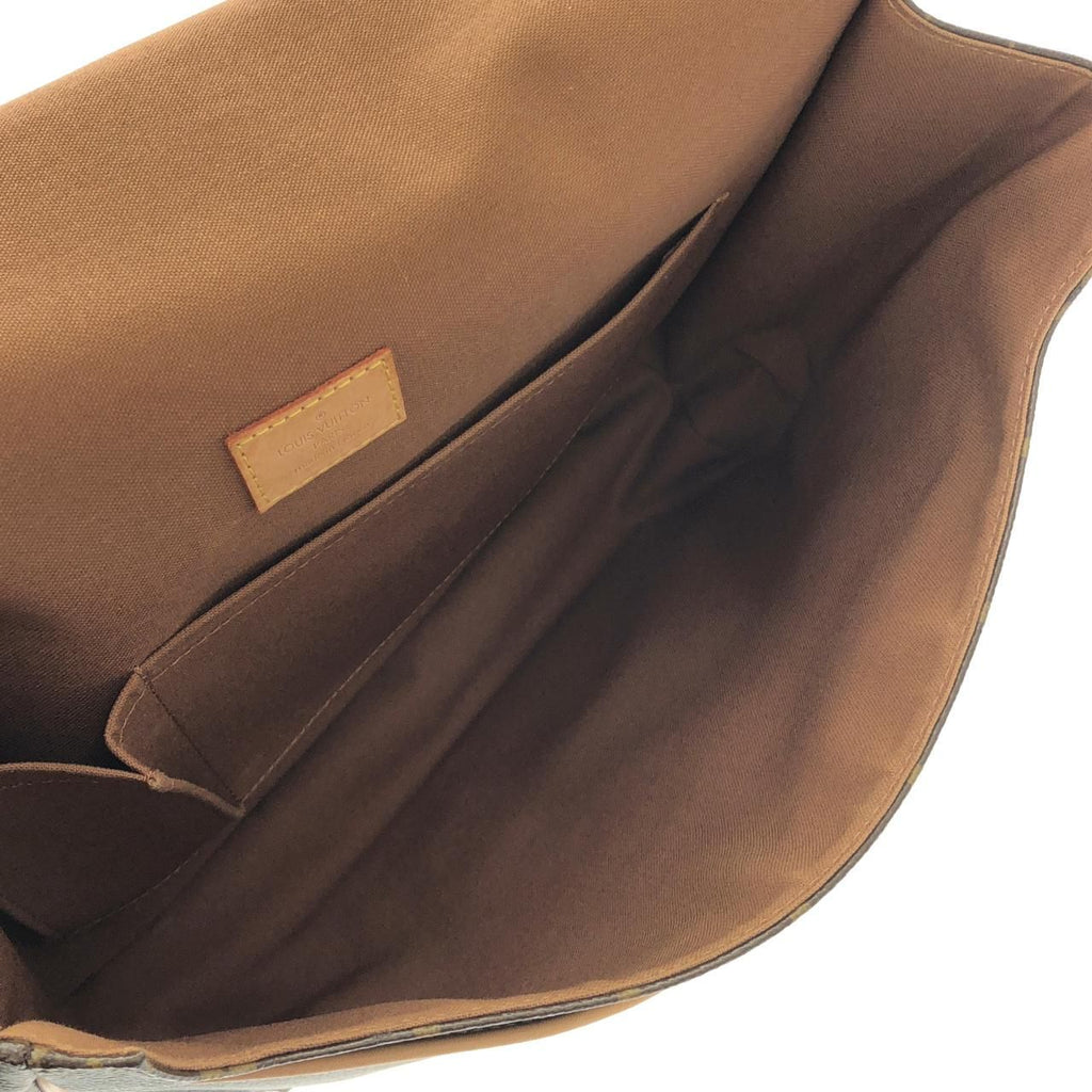 Louis Vuitton Monogram Messenger GM Shoulder — view 5