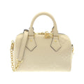 Louis Vuitton Monogram Empreinte Speedy Bandouliere 20 cm Boston