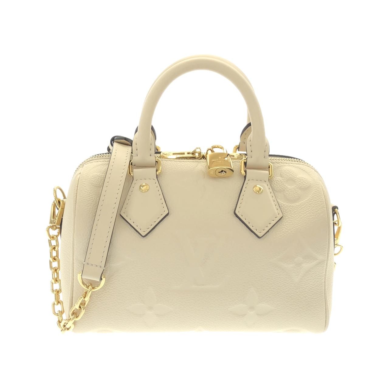Louis Vuitton Monogram Empreinte Speedy Bandouliere 20 cm Boston